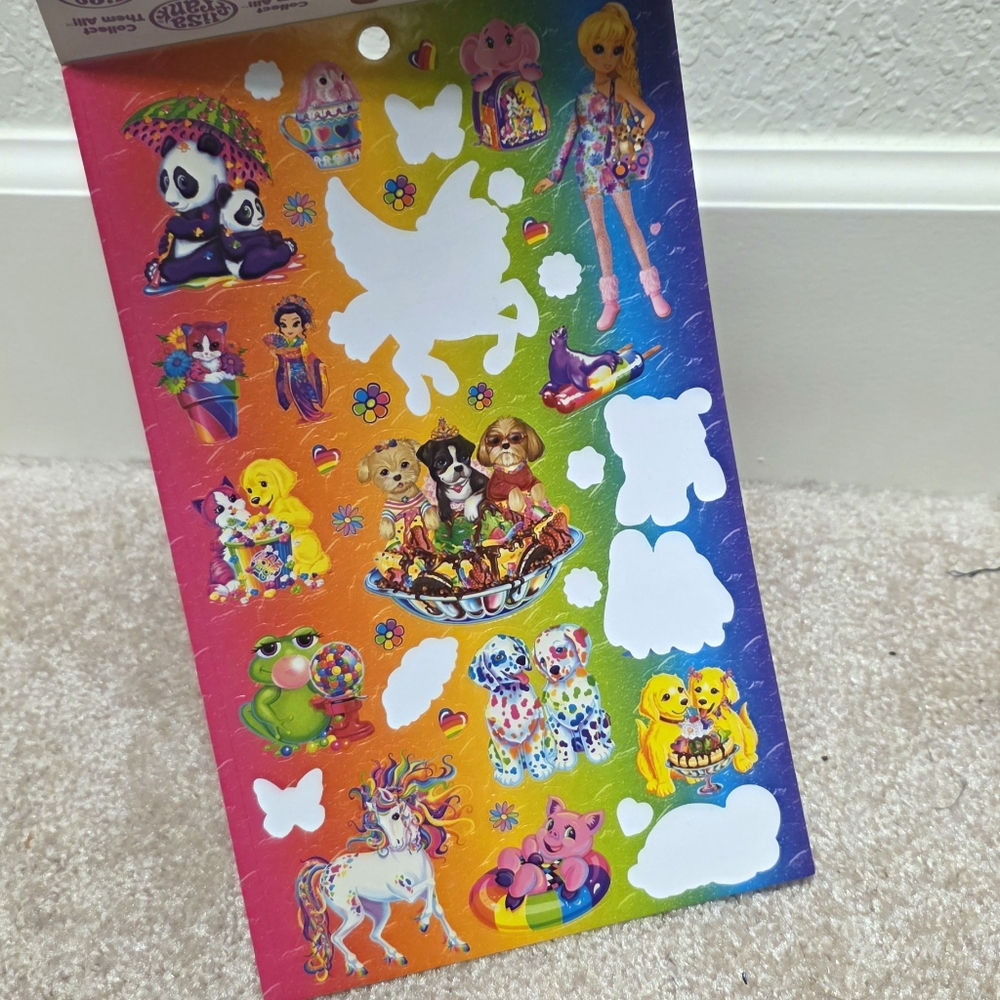 Lisa Frank Colorful Sticker Set - Picture 4 of 8